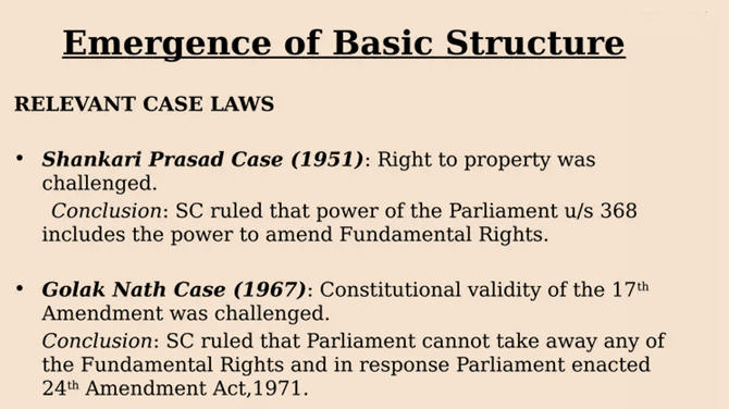 basic structure doctrine case